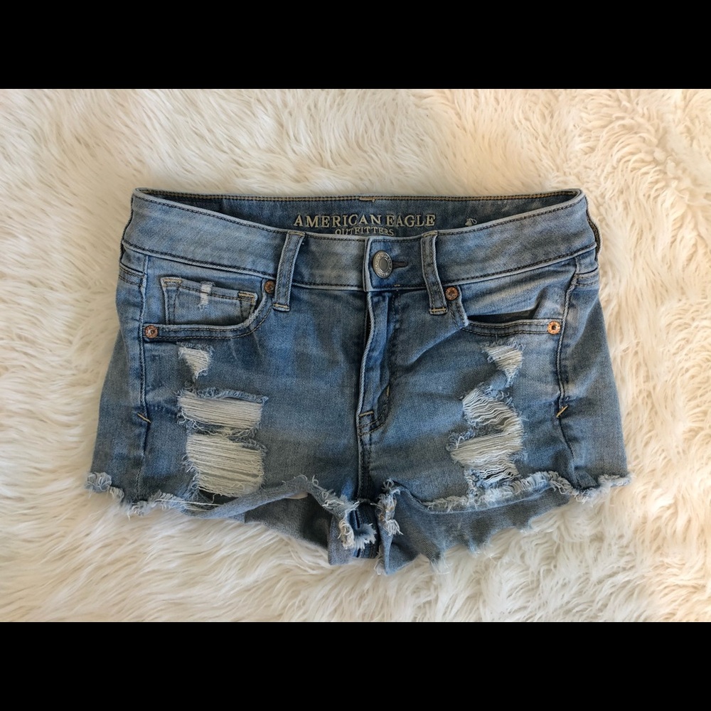 American Eagle Jean Shorts Size 2